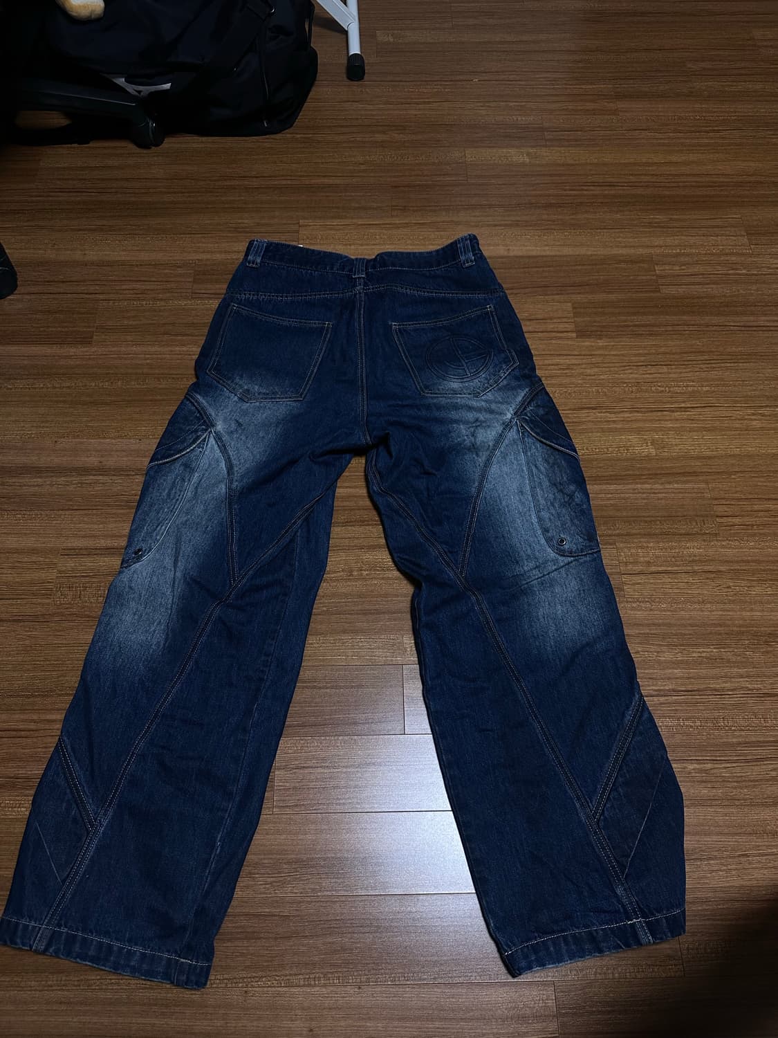 idws pryer cargo denim pants indigo 1사이즈 상품이미지9