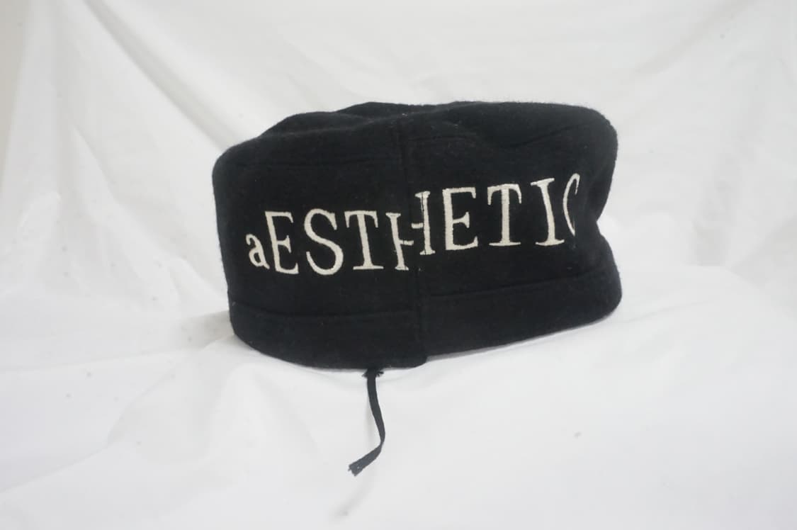 CA4LA aESTHETIC 비대칭 워크캡 블랙 상품이미지4