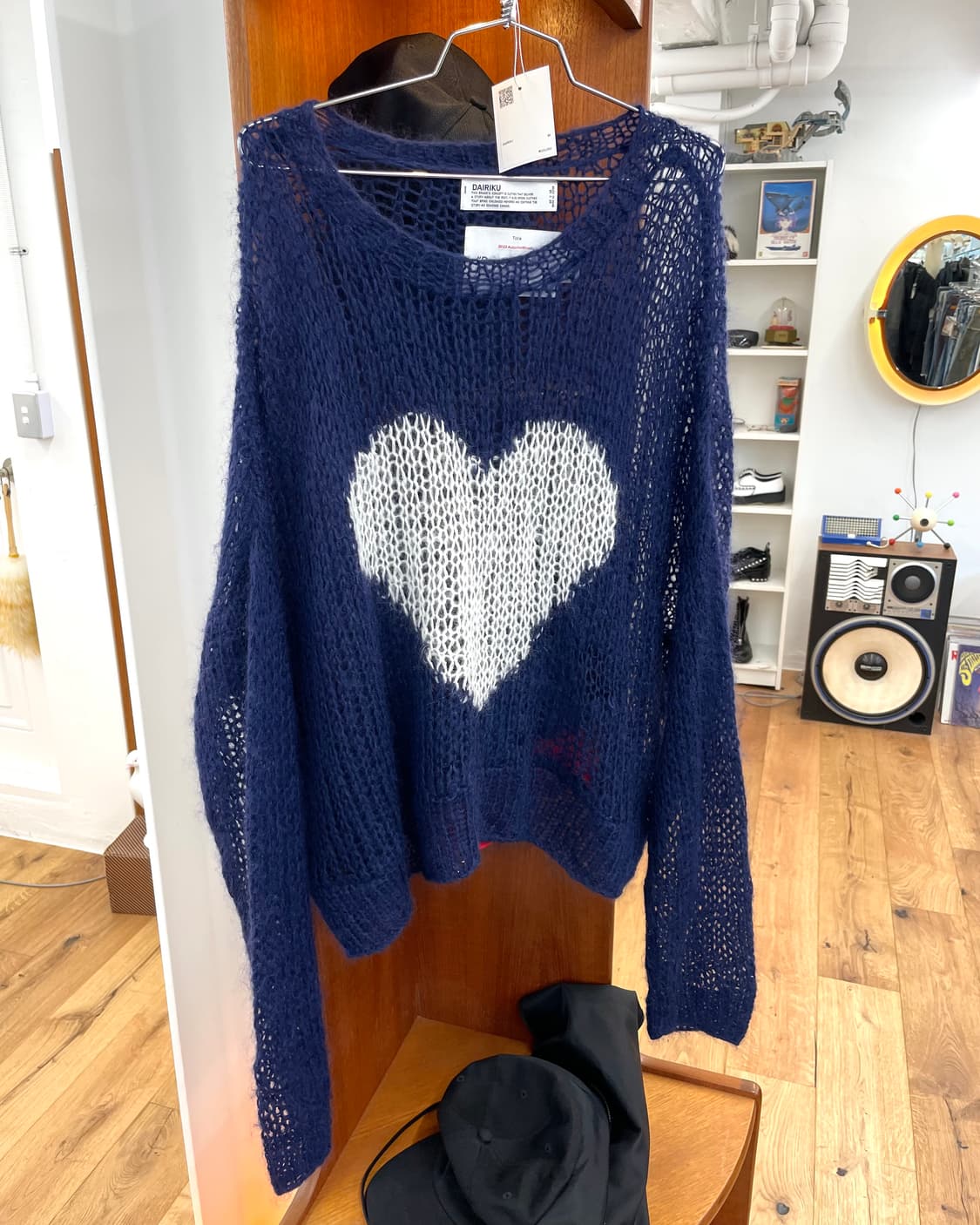 [M] 다이리쿠 DAIRIKU 피쉬넷 니트 상품이미지5