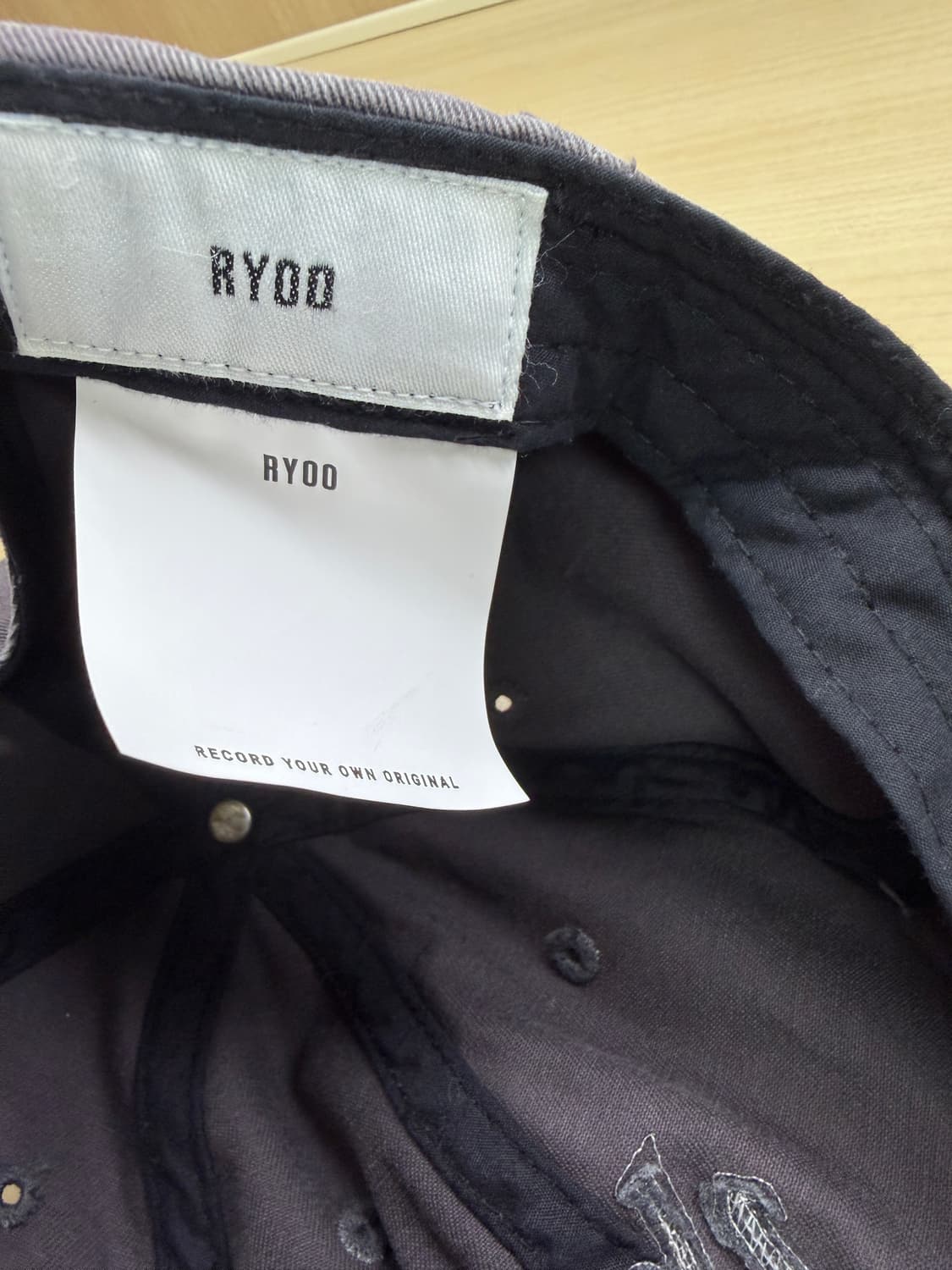 Y12-og ball cap [Charcoal] 상품이미지2