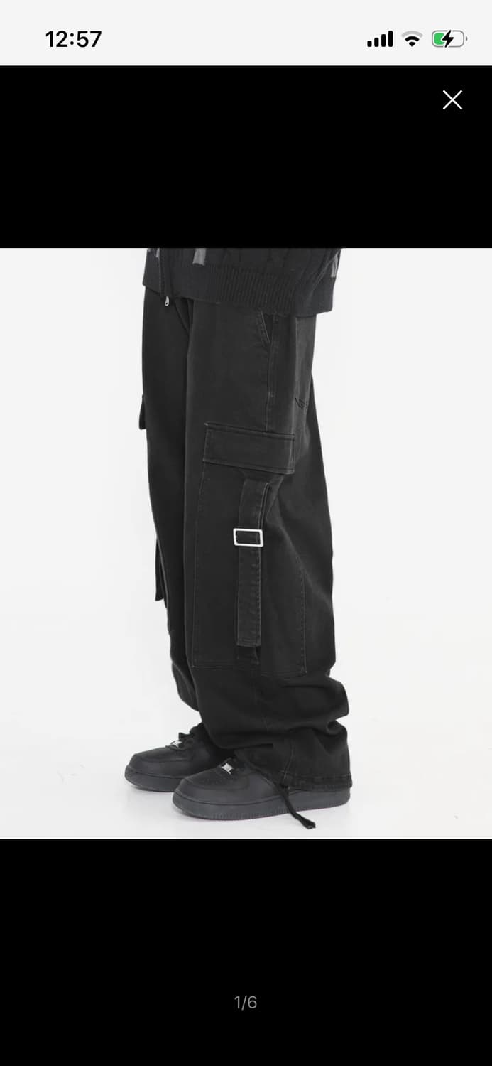 [원가_87,000원] 엑스톤즈 XP197 이네즈 카고 스트랩 코튼 팬츠 상품이미지1