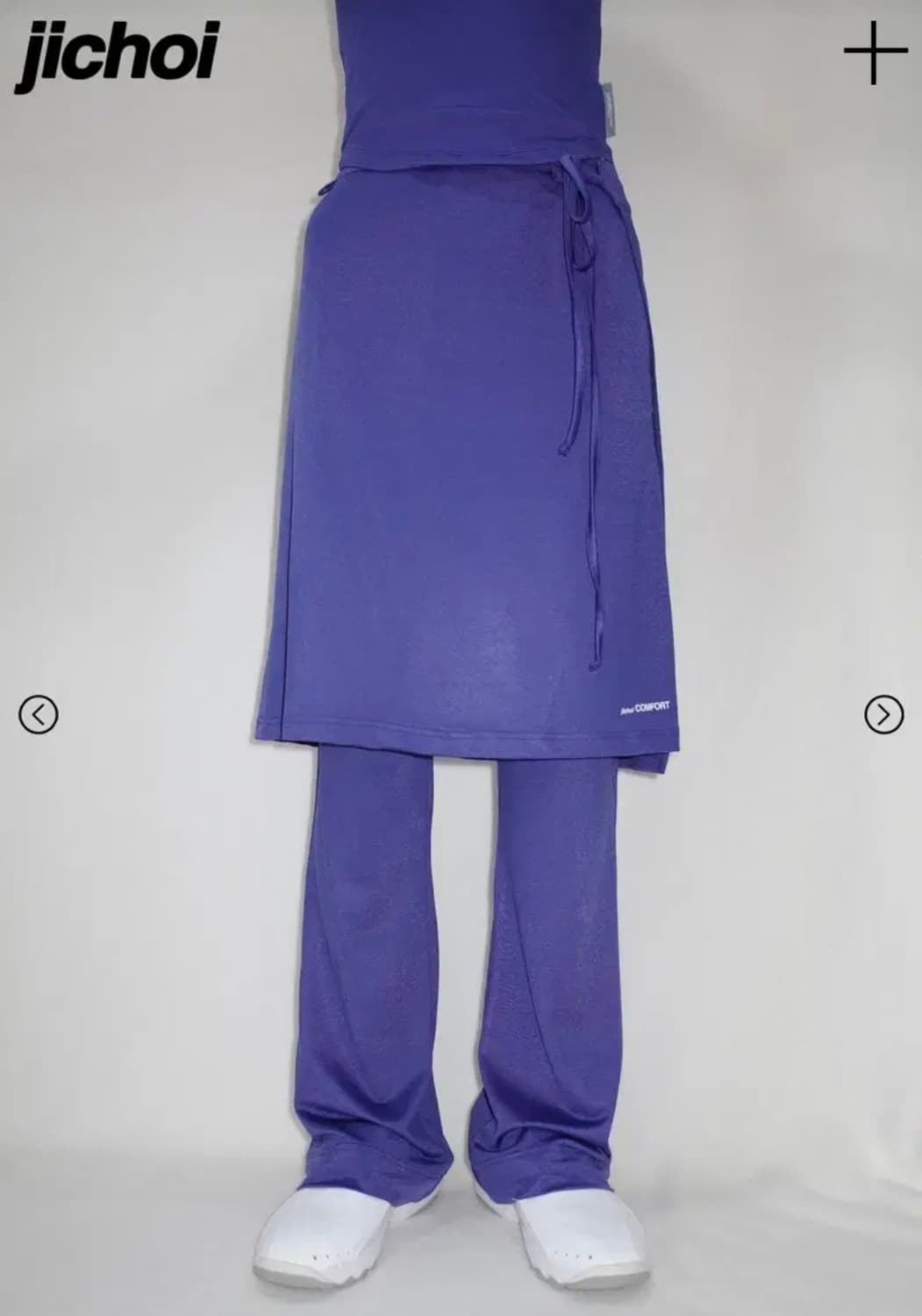 구함)지초이 23-005 wrap skirt blue구함 상품이미지1