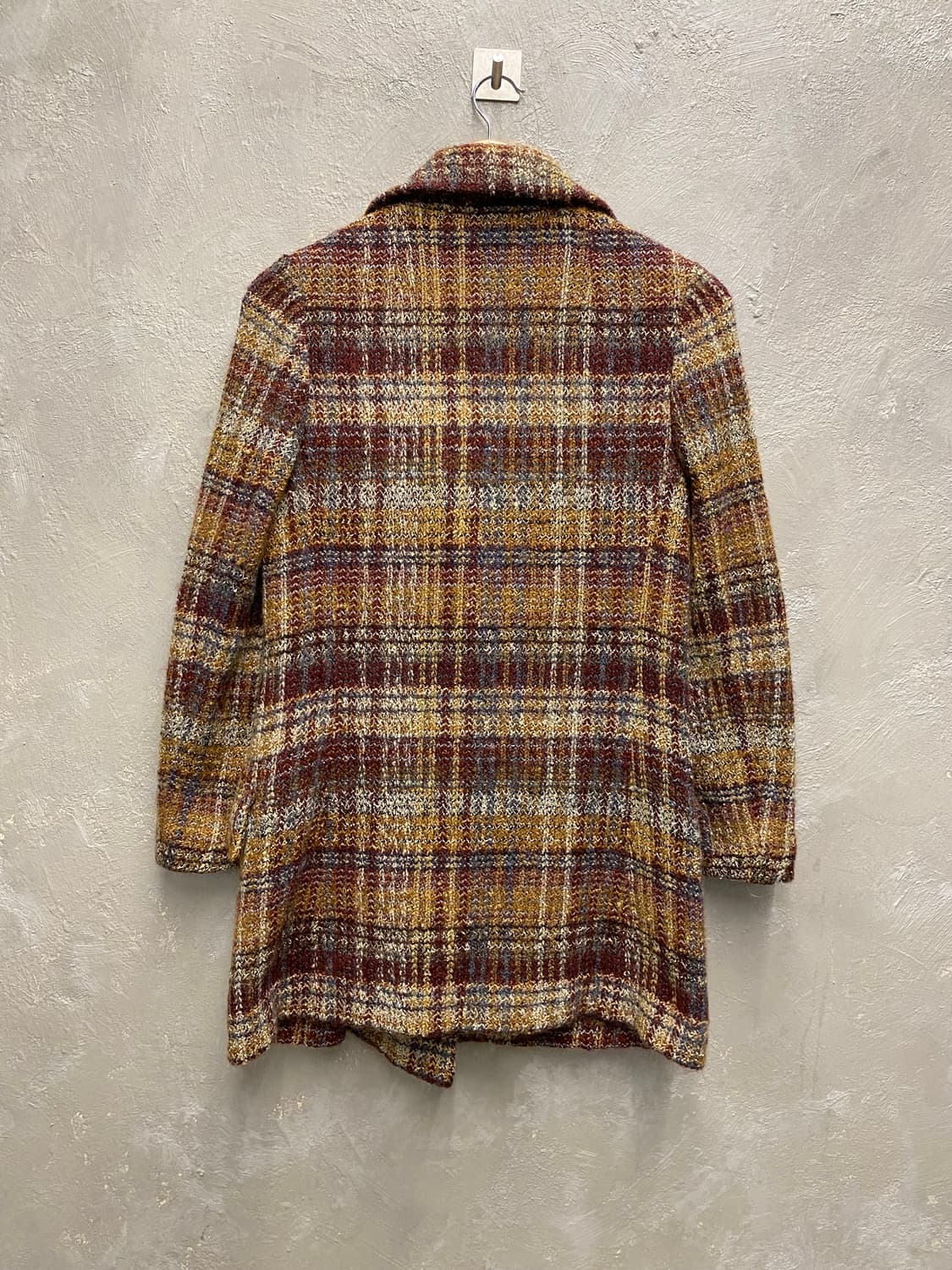 [42] 90s Missoni 미쏘니 울 체크 더블 자켓 상품이미지5