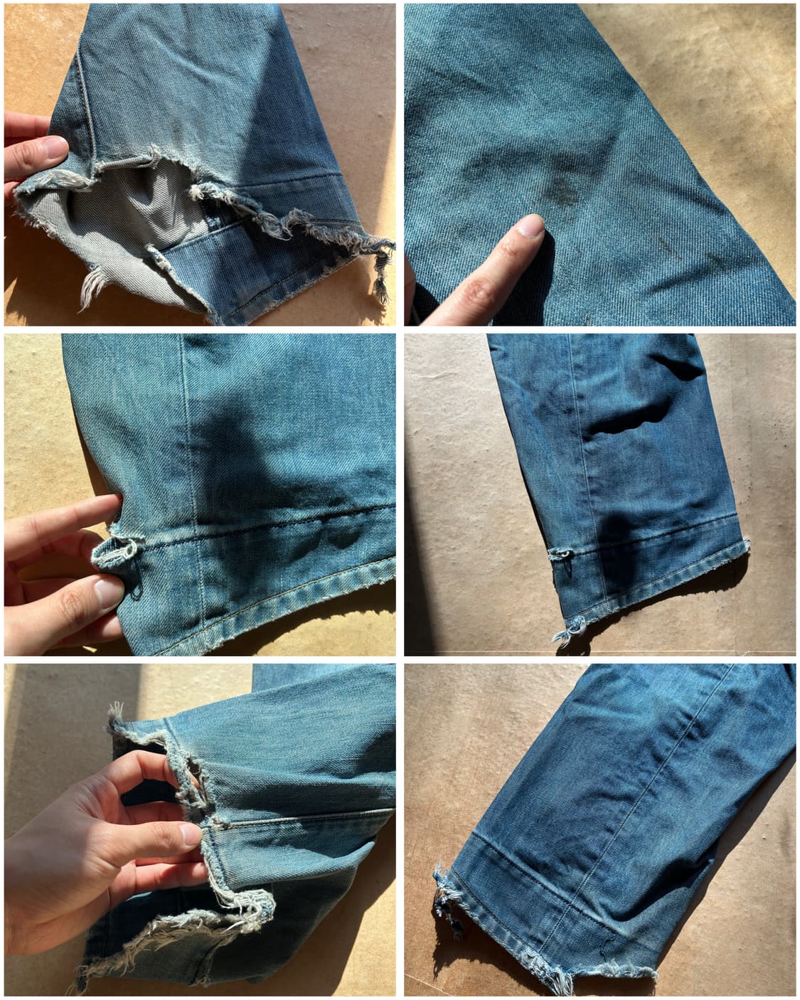 2000년도 생산 리바이스 엔지니어드 진스 Made in Japan 상품이미지9