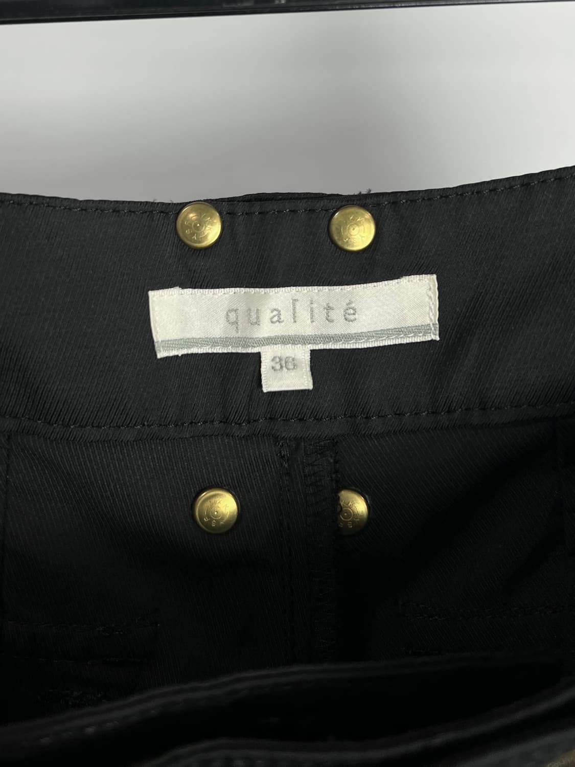 QUALITE 사이드 디테일 팬츠 상품이미지5