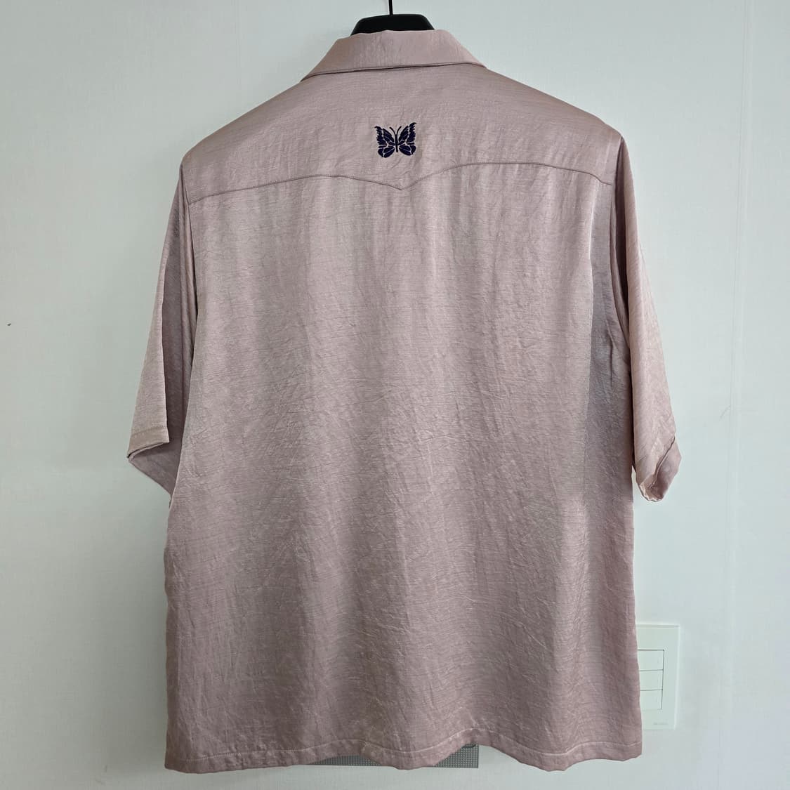 니들스 새틴 카우보이 하프셔츠 M 상품이미지2