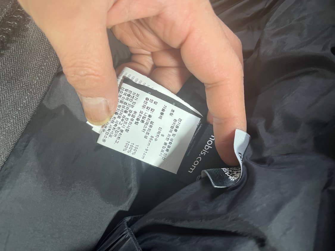 노비스그레이슨 패딩 신세계 백화점 정품(새옷 수준) 상품이미지6