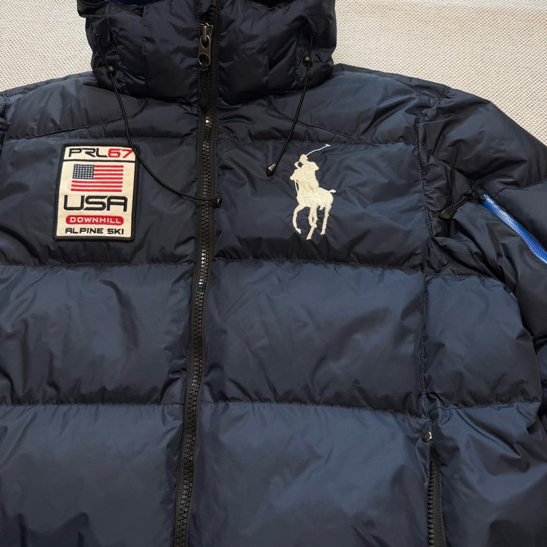 폴로 랄프로렌 빈티지 빅포니 USA 덕다운 패딩 상품이미지2
