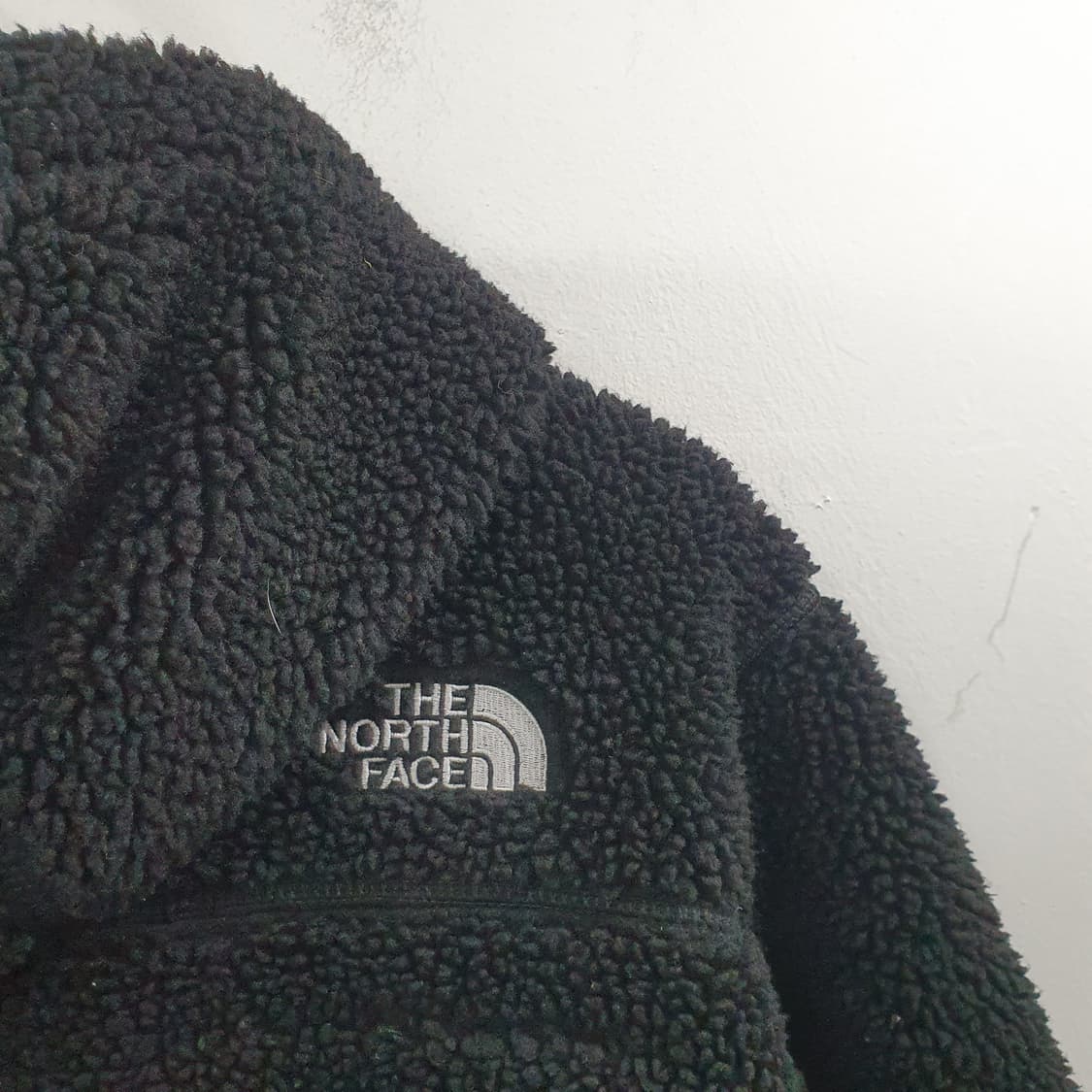 XL 노스페이스 남성 블랙 캐주얼 오버핏 뽀글이 자켓 상품이미지8