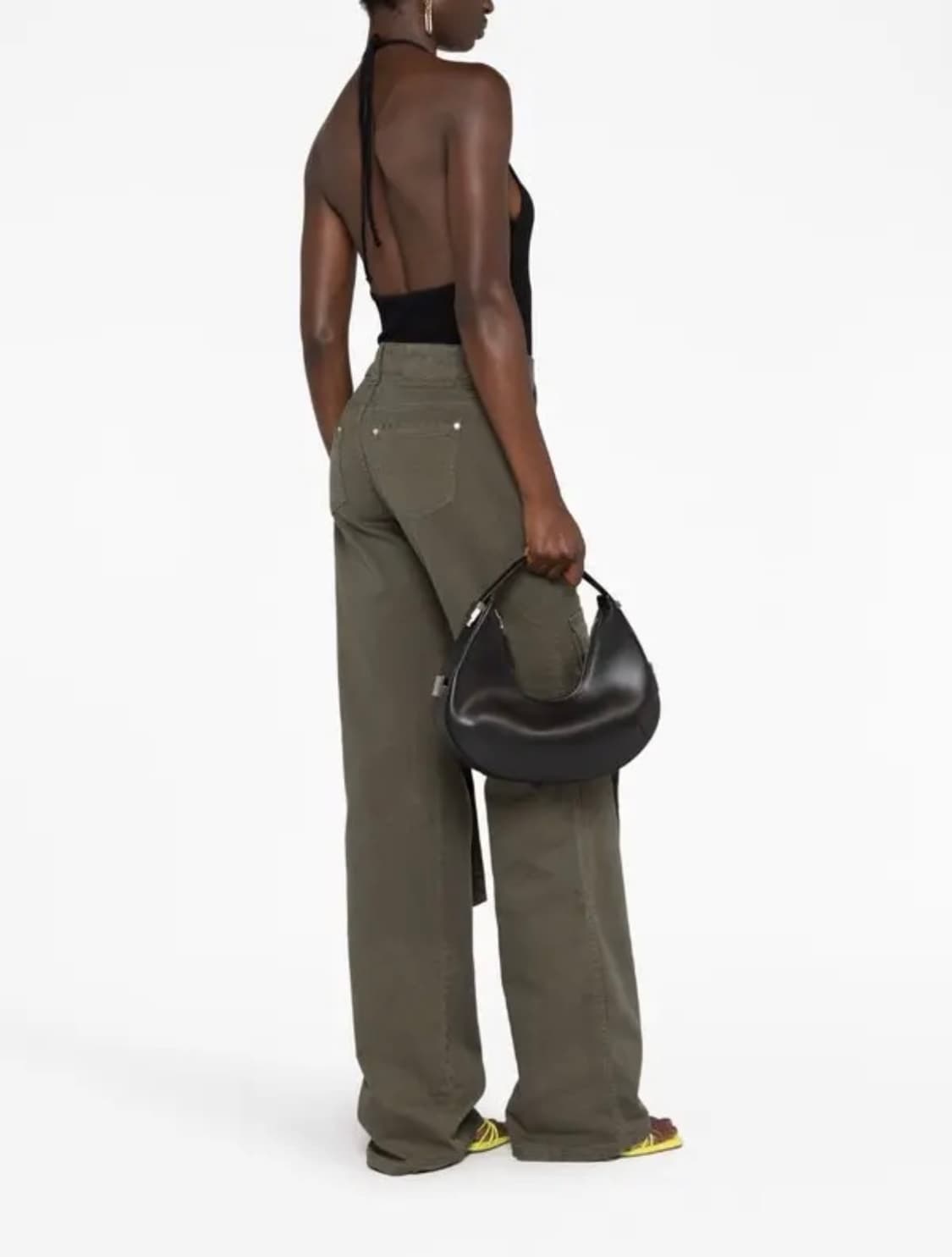 (정품/새상품) OSOI 오소이 여성 블랙 토니 호보 숄더백 상품이미지5