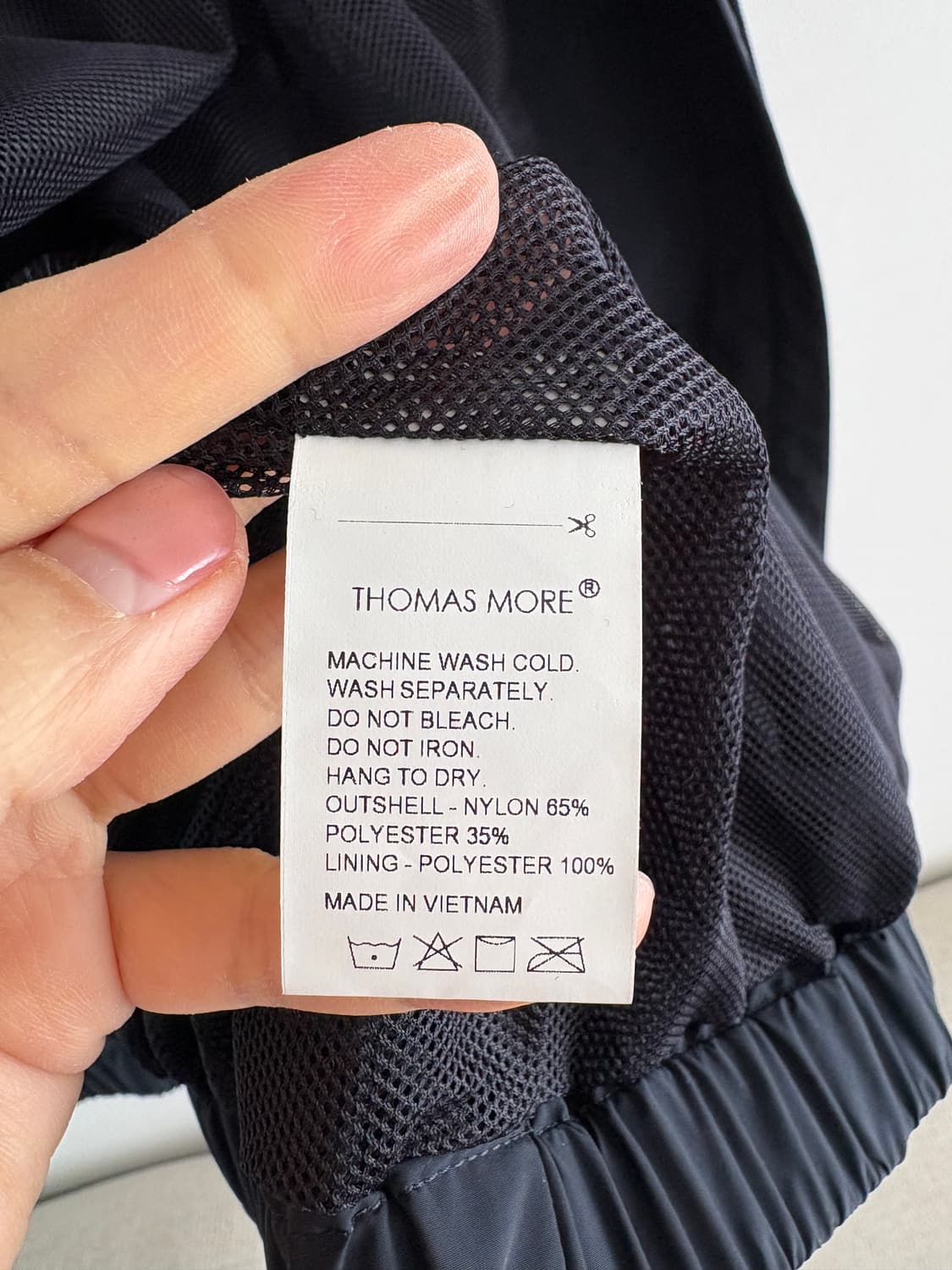 Thomas More 토마스모어 네이비 바람막이 상품이미지6