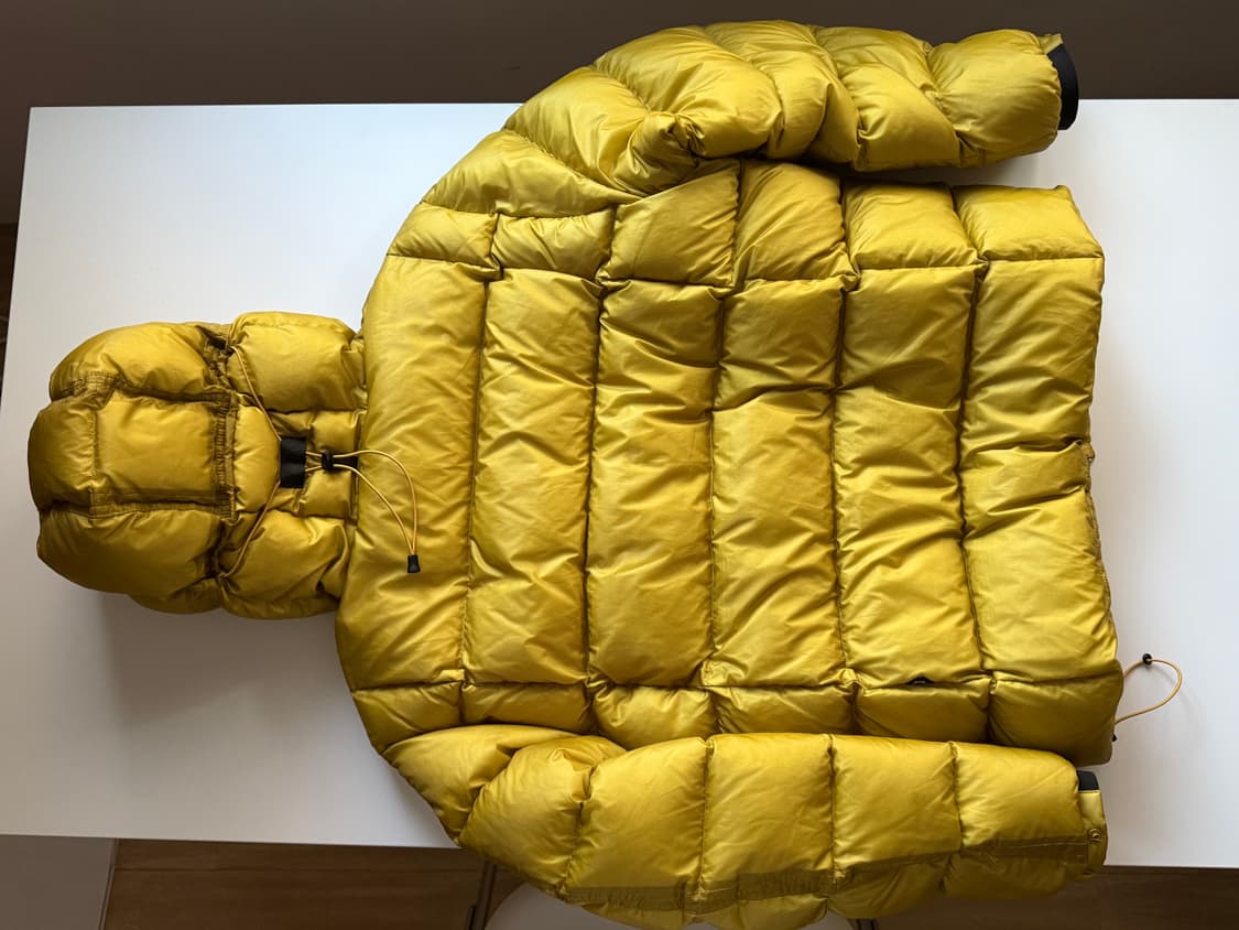 UNAFFECTED x Hello Sunrise 콜라보 패딩점퍼 옐로우 상품이미지4