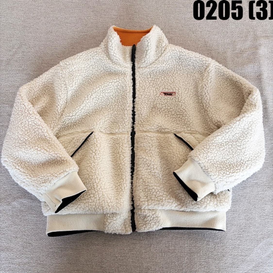 [F] Gola 골라 컬러블록 리버시블 양털 플리스 점퍼 0205(3) 상품이미지4