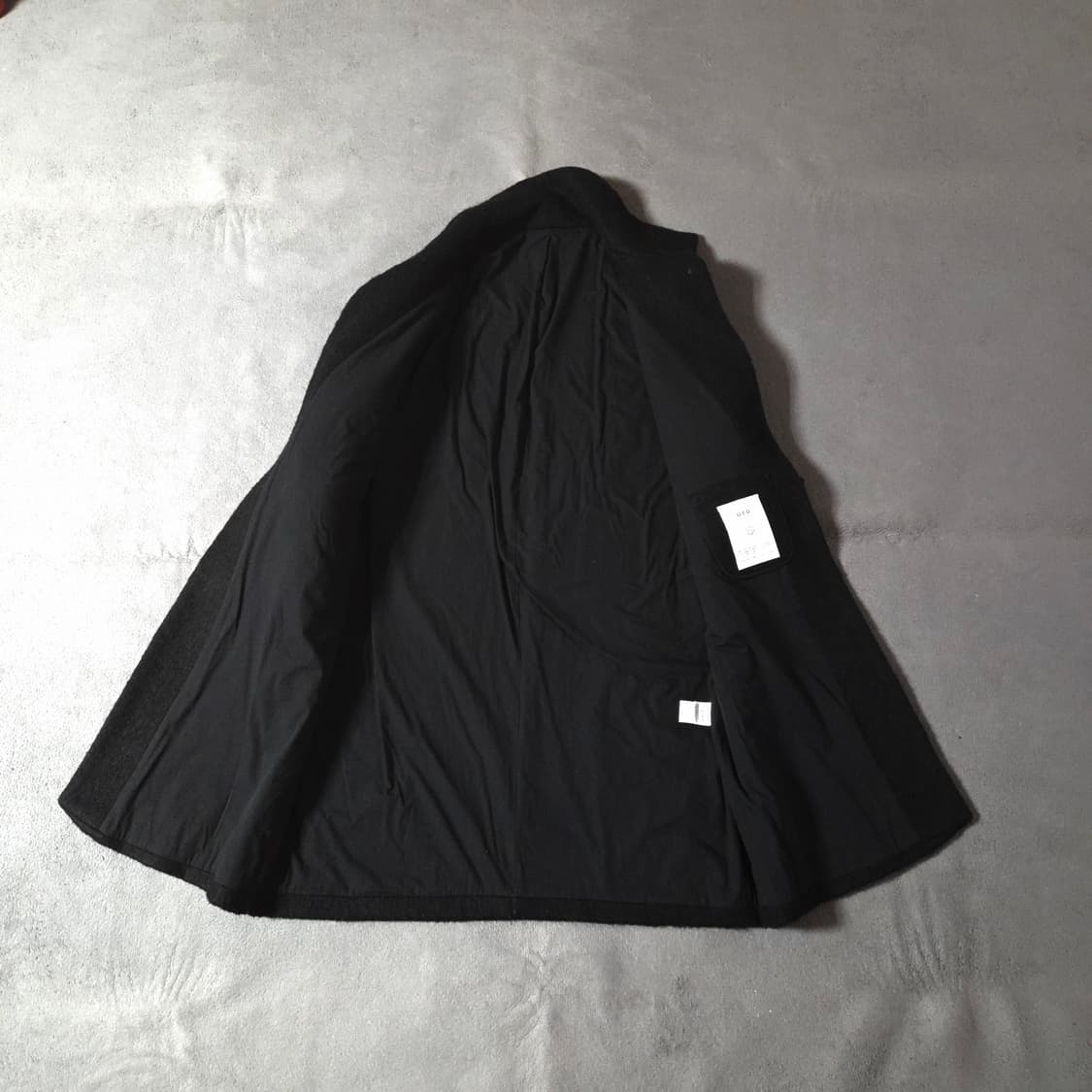 oro 오로 부클 더플 코트 M 블랙 상품이미지3