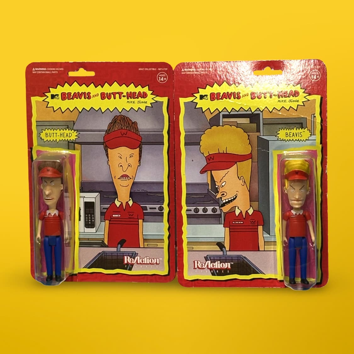 Beavis and Butthead 리액션 피규어 _버거월드ver 상품이미지1