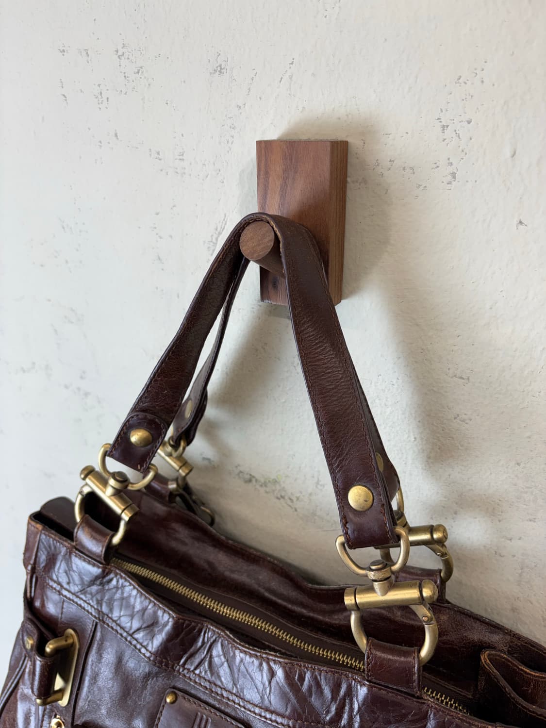 미쏘니 빈티지 웨스턴 레더 토드백 상품이미지8