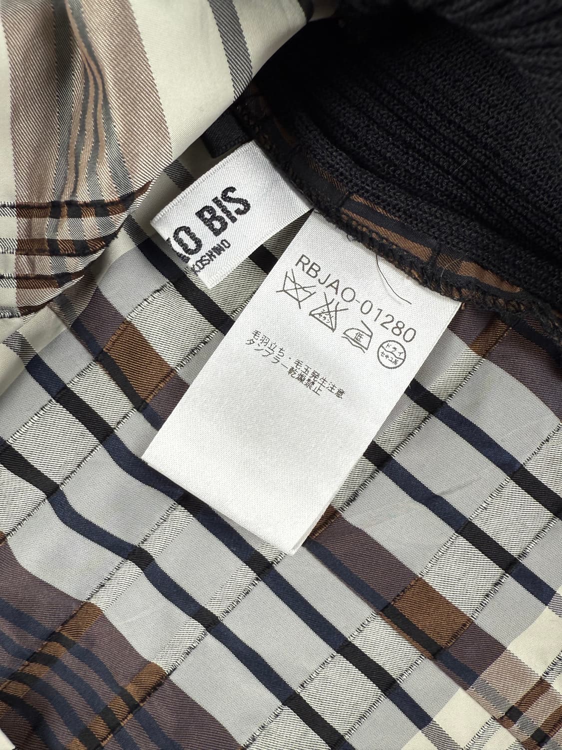 hiroko bis 믹스드 체크 탑 상품이미지6