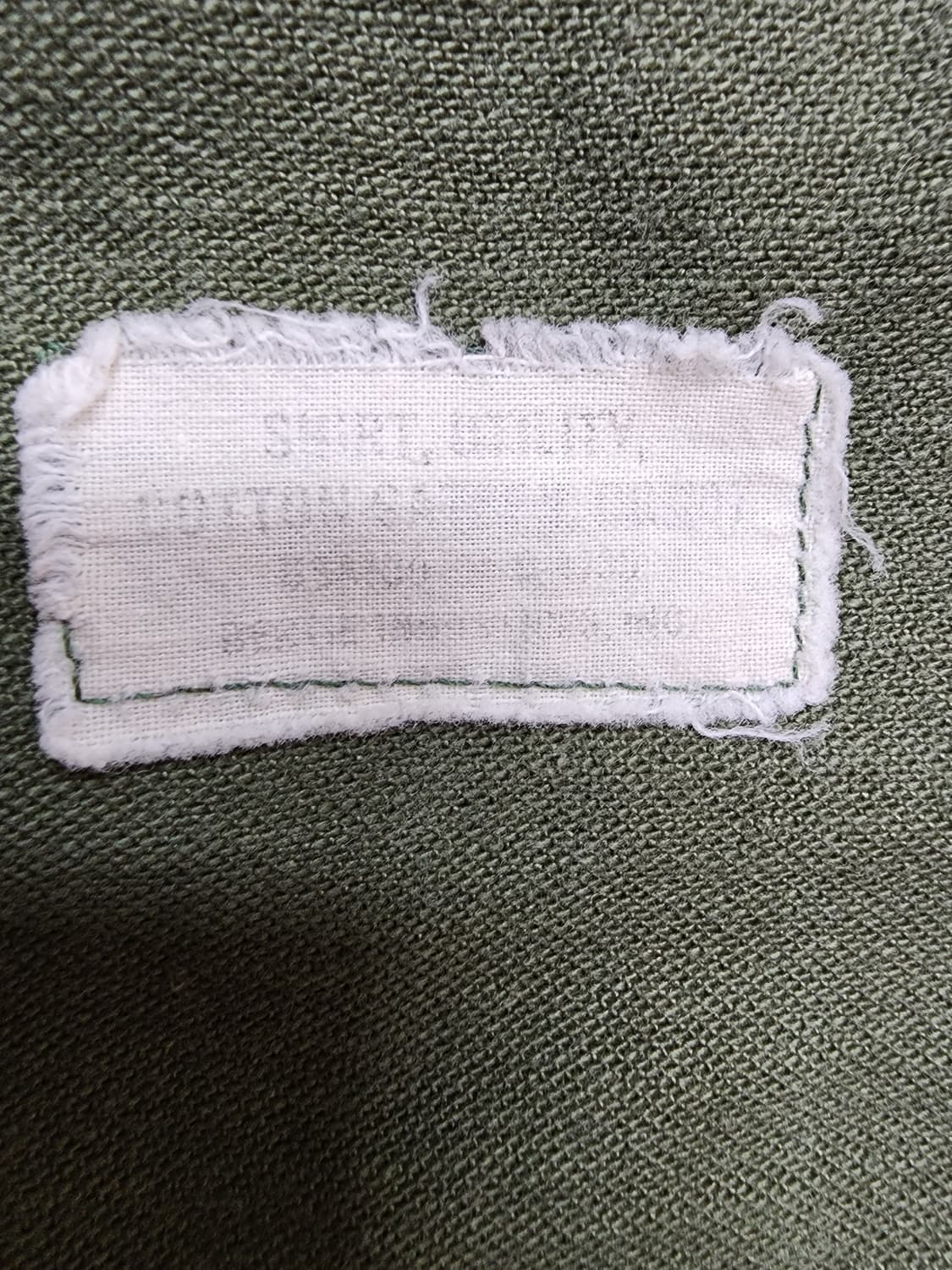 60's 베트남전 OG-107 USAF 유틸리티 셔츠 상품이미지6