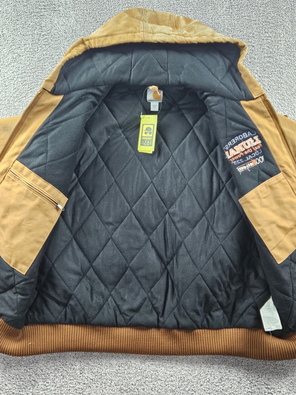 USA 칼하트 J140 다잉 커스텀 액티브 워크 자켓( L )/10922 상품이미지9