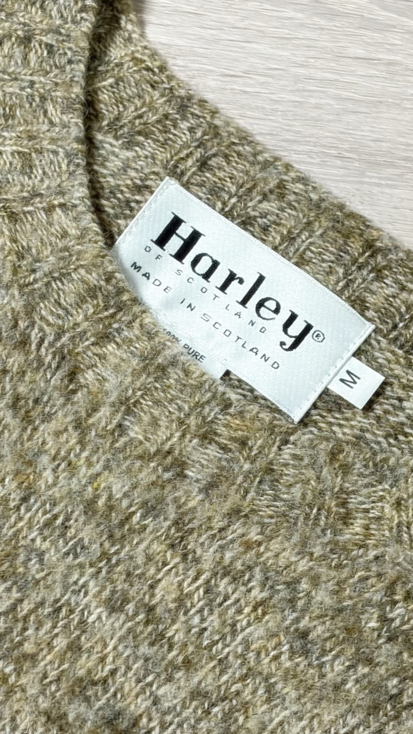 할리오브스코틀랜드 쉐기독 니트 머쉬룸 M 상품이미지2