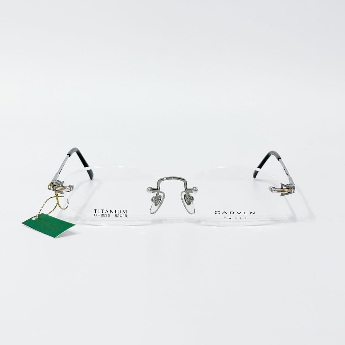 키지클럽 CARVEN 그레이 무테 데드스탁 빈티지안경 상품이미지1