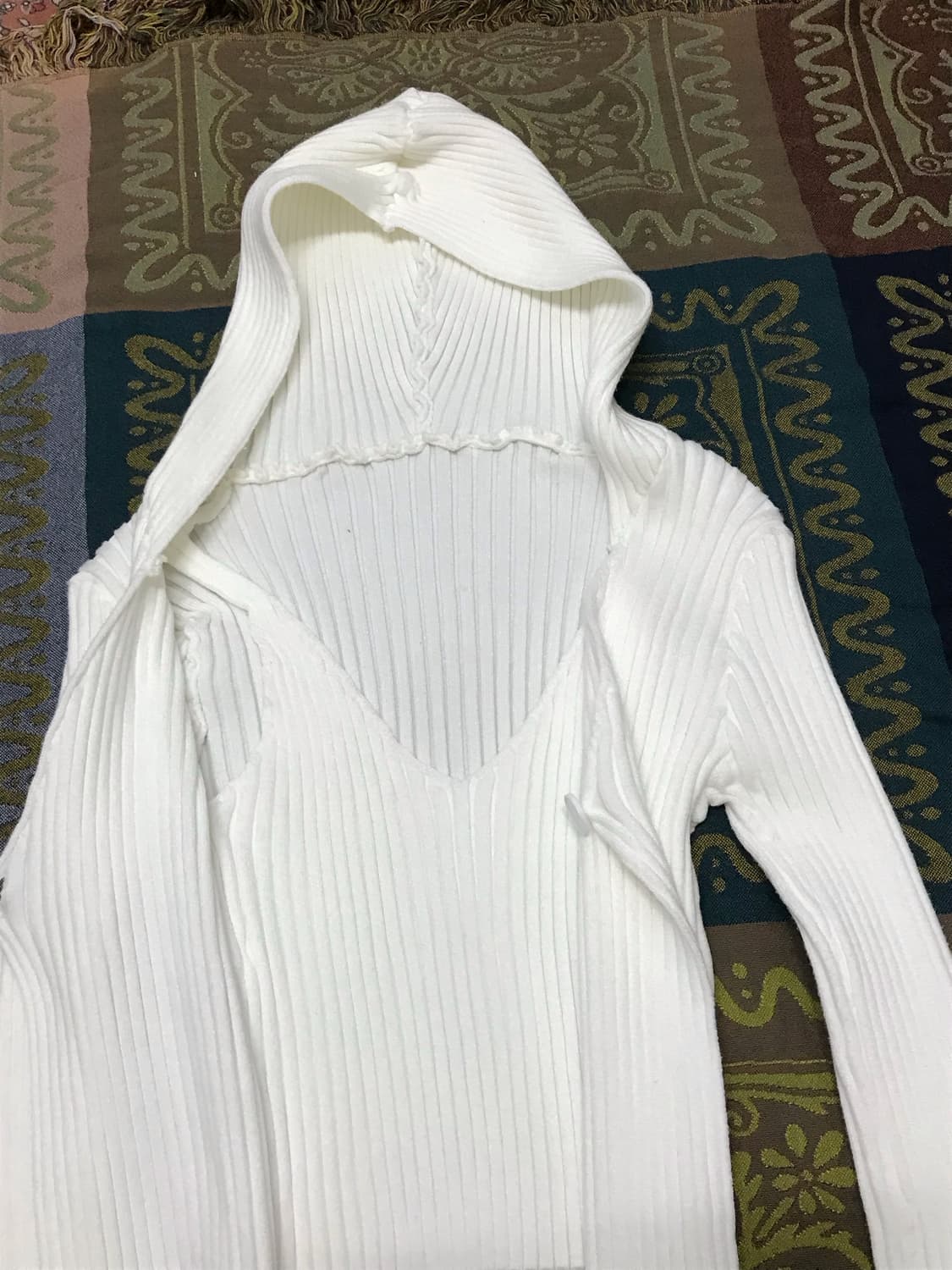 pinterest layered hood long sleeve 상품이미지4