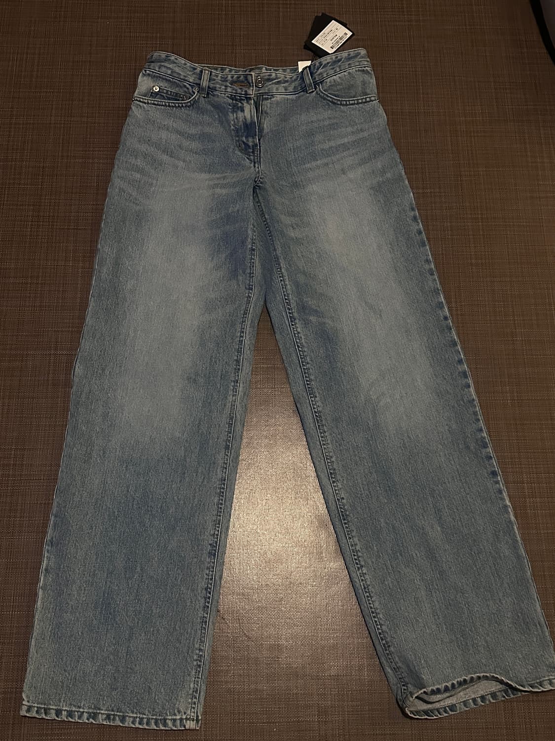 시스템 와이드 데님팬츠 상품이미지1