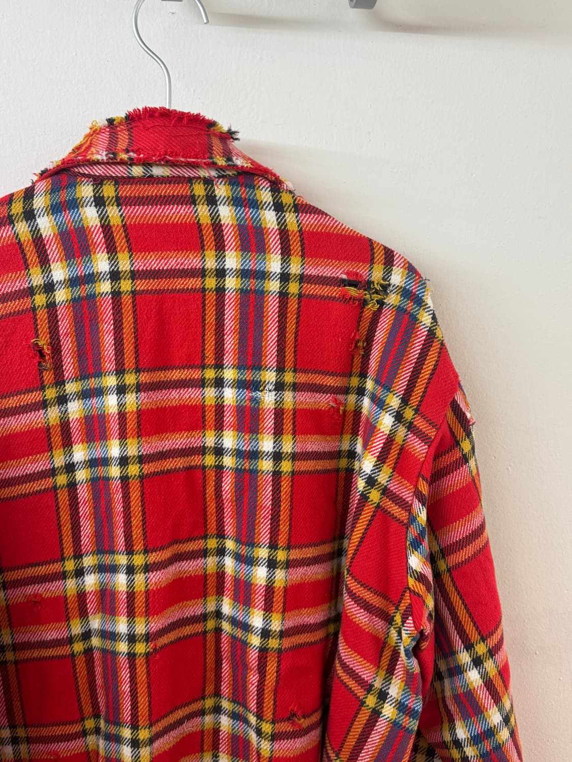 80s big mac flannel button up shirt 상품이미지7