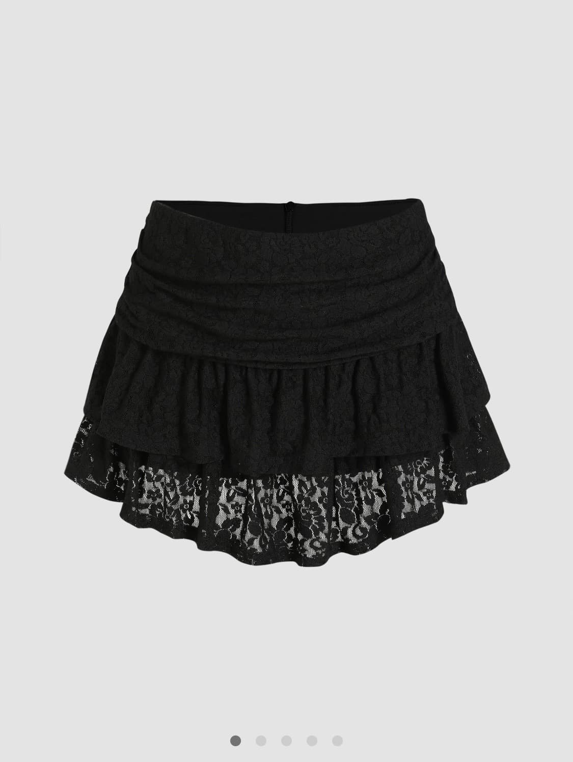 샵사이다 레이스 미니 스커트 상품이미지1