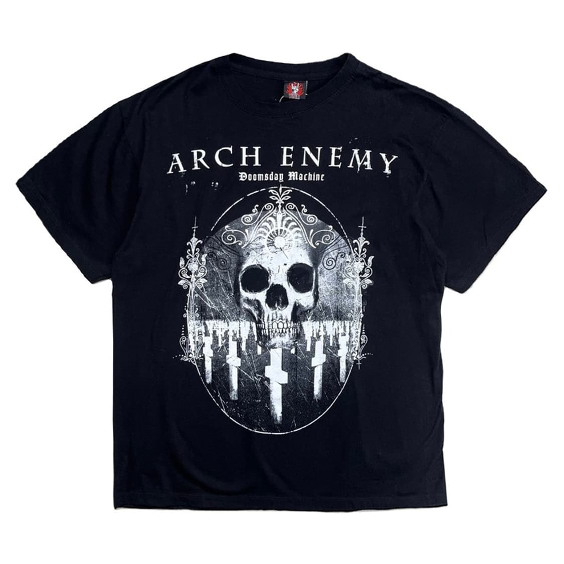 ARCH ENEMY 빅 프린팅 티셔츠 블랙 OS 상품이미지1
