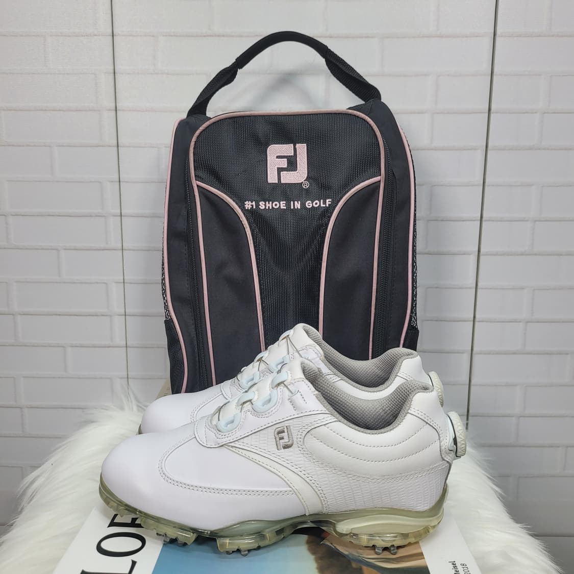 풋조이 드라이조이 보아 99000  골프화 220사이즈 새상품급 상품이미지2