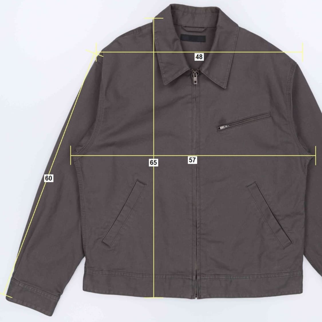 [M] 유니클로 유틸리티 블루종 워크 자켓 3890 상품이미지8