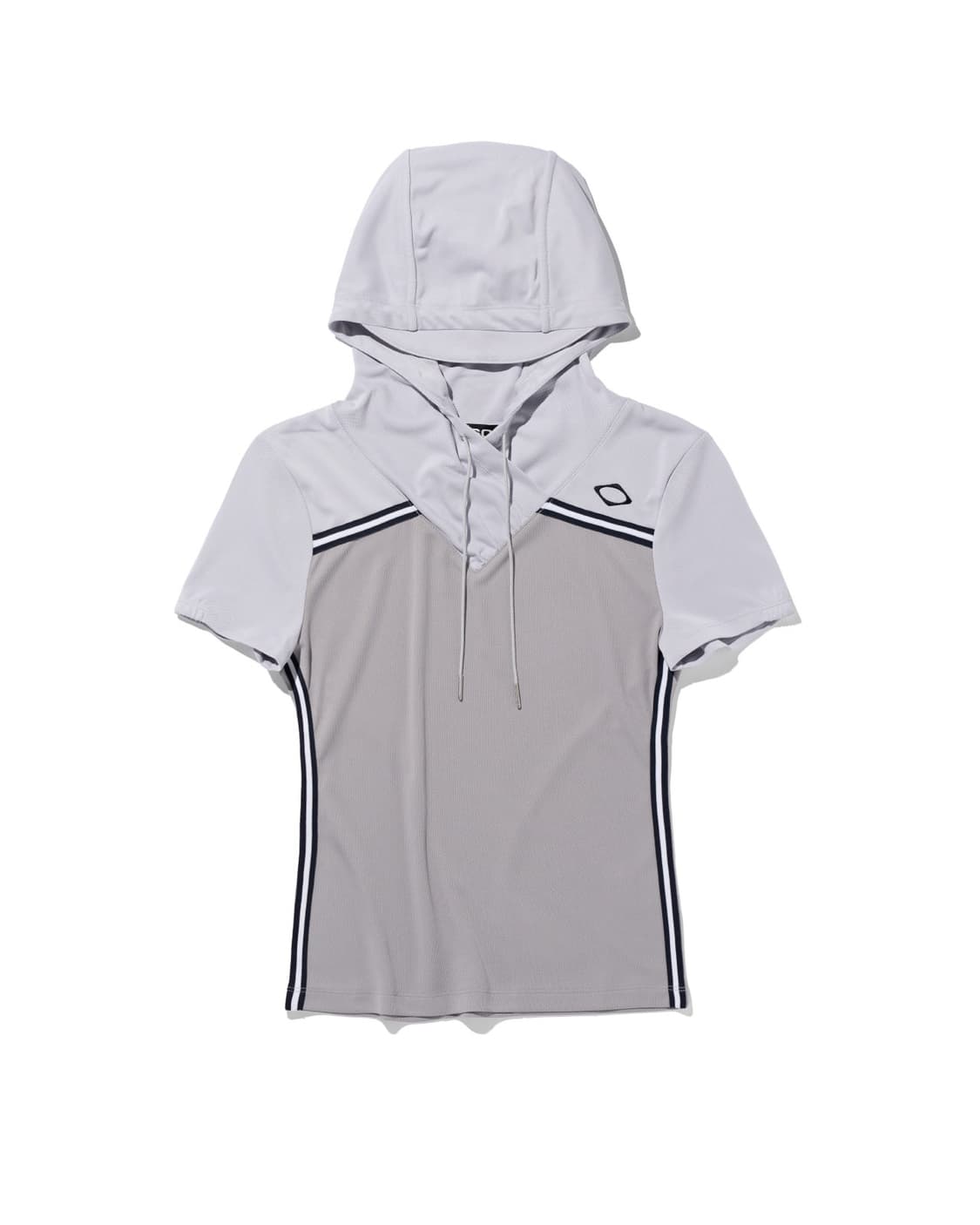 미스치프 셔링 후드 반팔 SHIRRING HOODED JERSEY TOP 상품이미지1