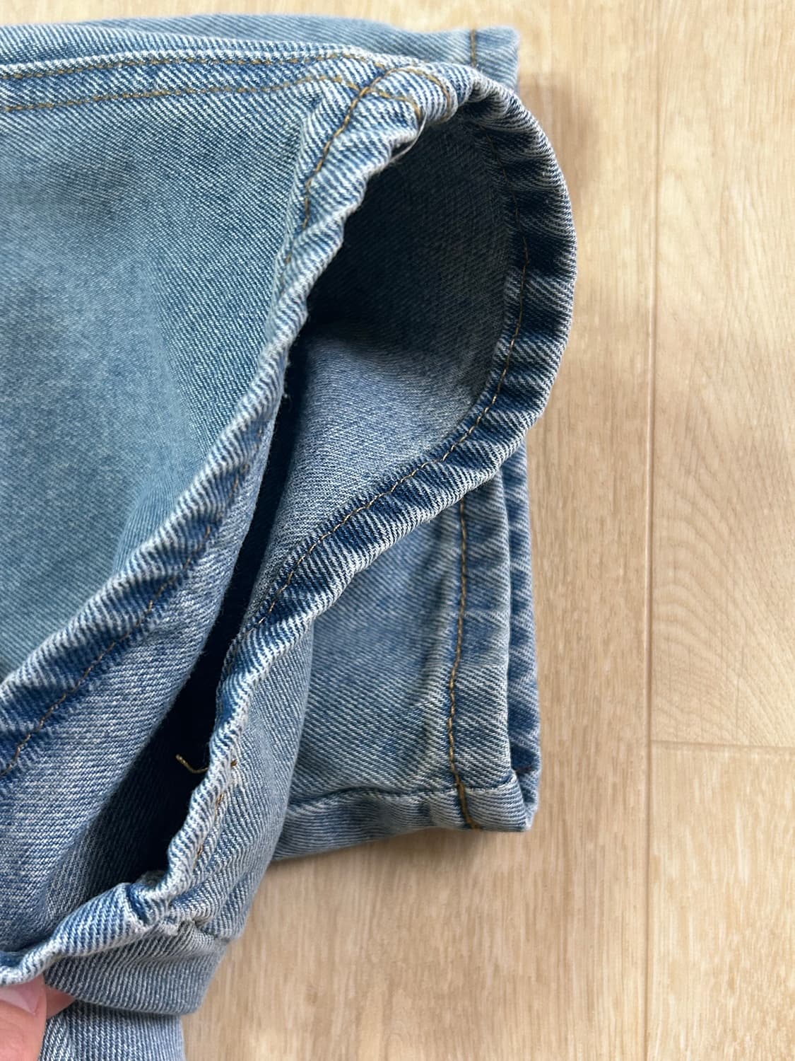 CONTOUR POCKET DENIM [VINTAGE BLUE] 상품이미지3