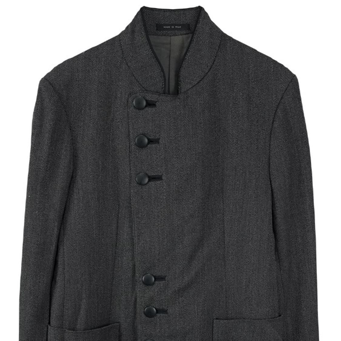 [엠포리오 아르마니] 헤링본 모직 롱 코트 P01069 상품이미지4