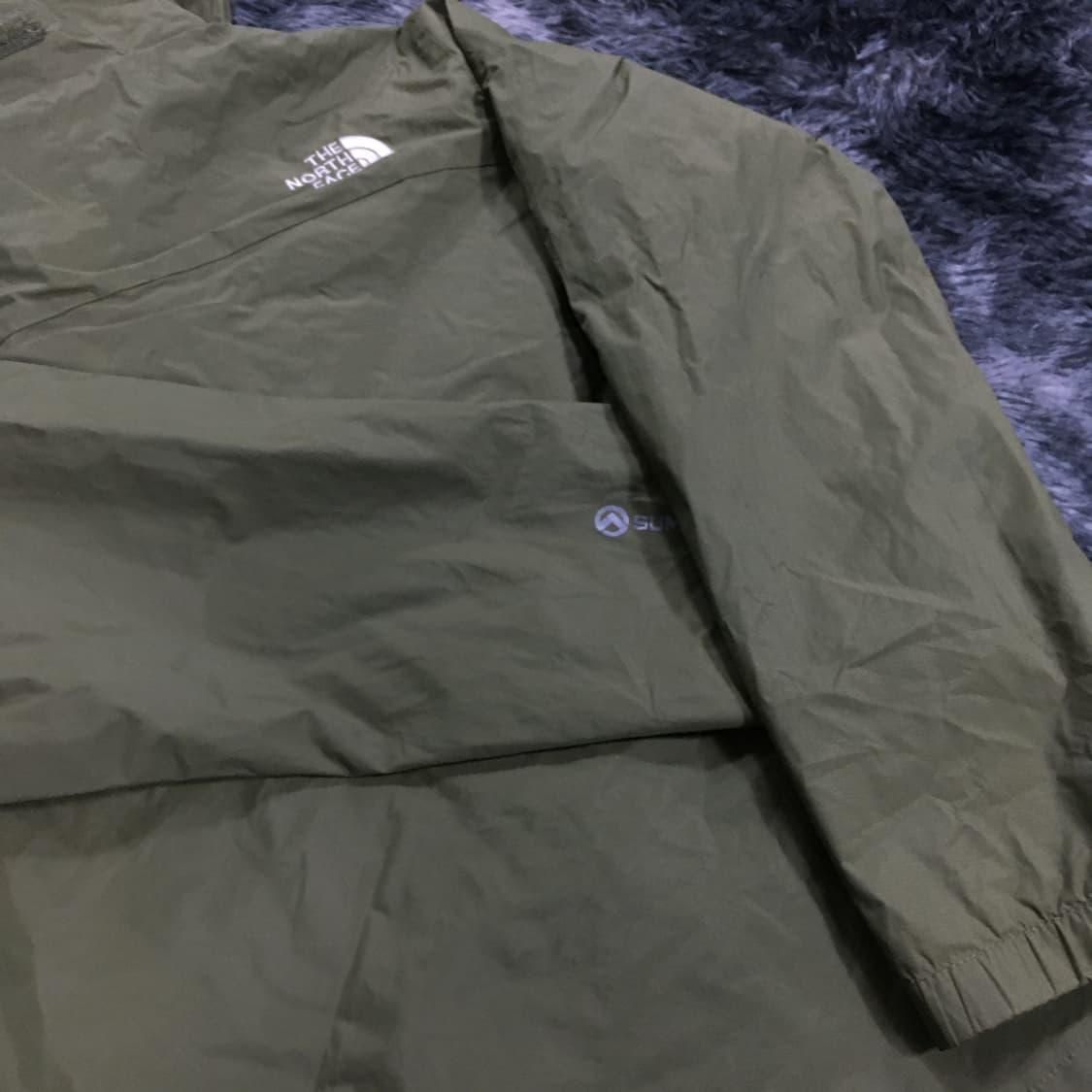 투티/A4 노스페이스 후드 바람막이 카키 L 상품이미지9