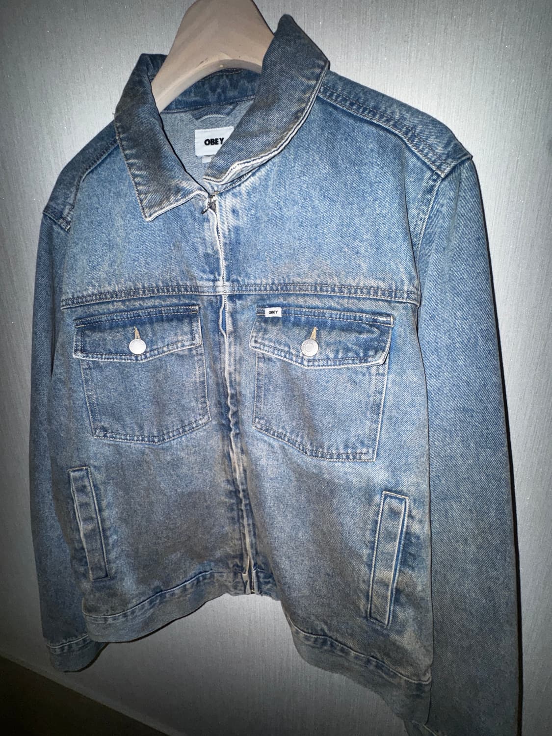 오베이 데님 자켓 상품이미지2