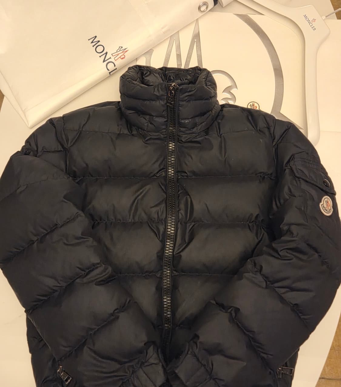 [정품] 몽클레어 히말라야 무광 매트블랙 다운패딩 풀구성품 S 상품이미지2
