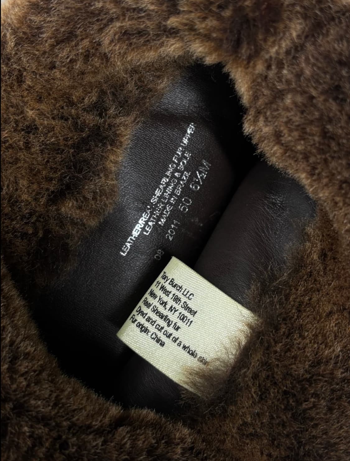 토리버치 시어링 롱부츠 상품이미지10