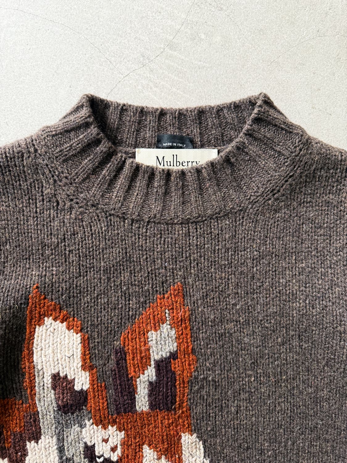 MULBERRY EMBROIDERED BUNNY SWEATER 상품이미지4