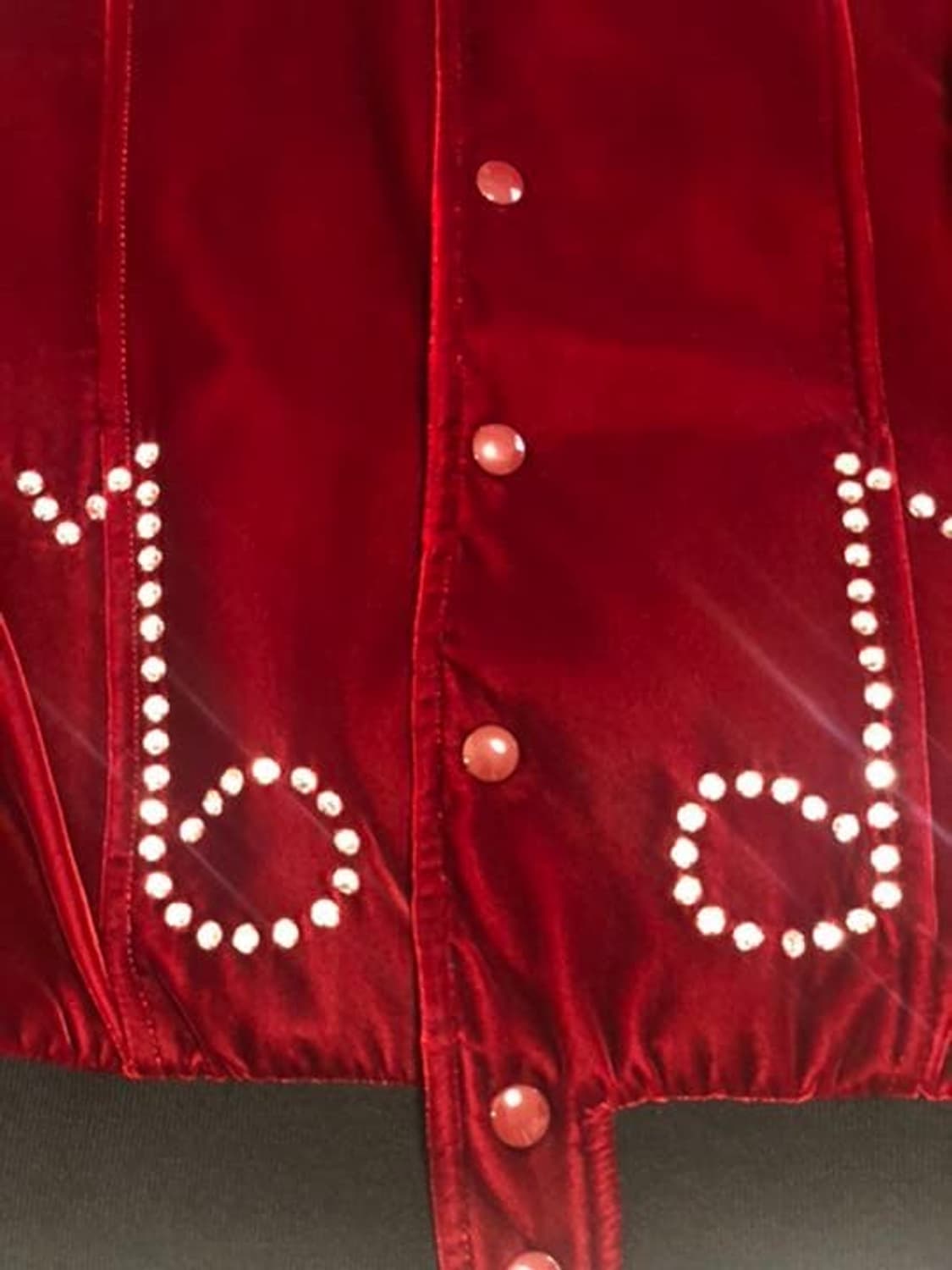 [BTS 지민님 착용] 생로랑 16fw 뮤직 노트 벨벳 자켓 상품이미지5