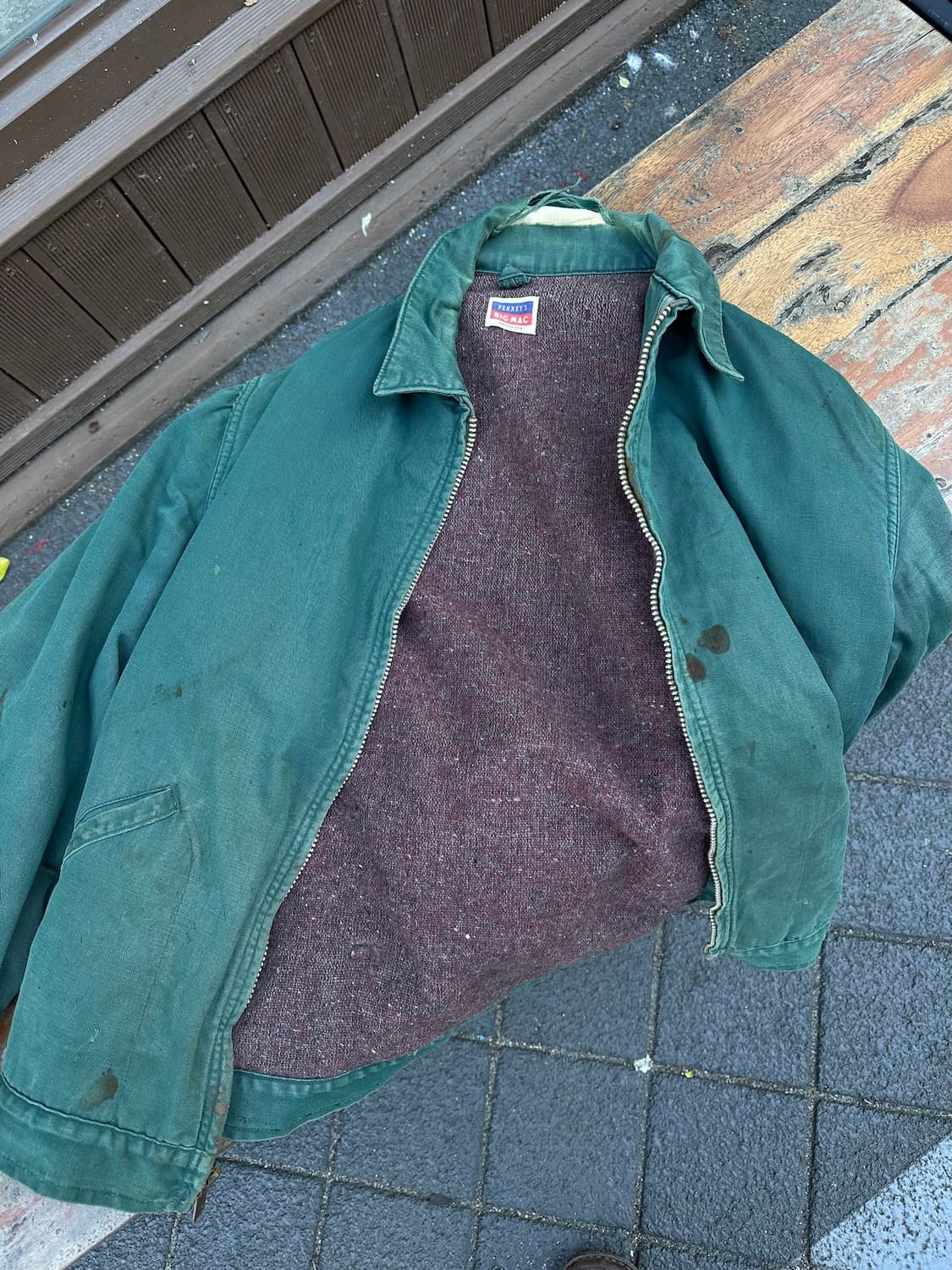 50s USA 빈티지 Big Mac 빅맥 워크 자켓 상품이미지9