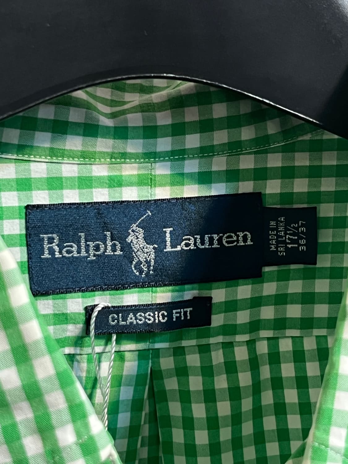 폴로 랄프로렌 깅엄 체크 셔츠 상품이미지4