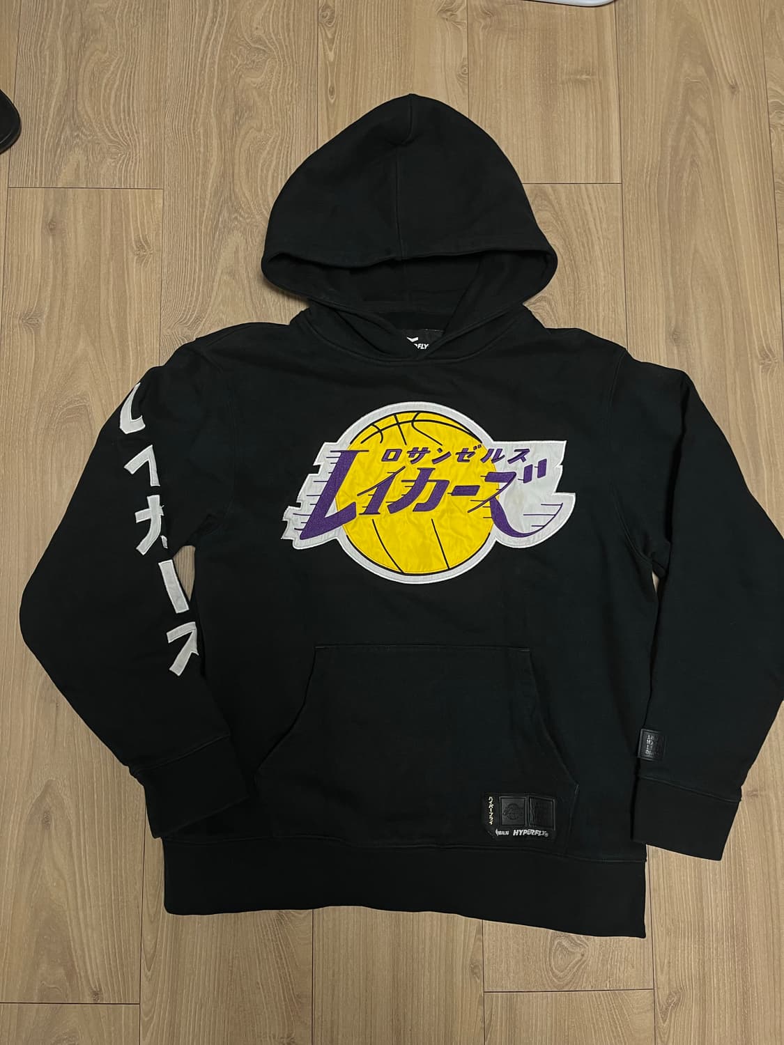 hyperfly x lakers 카타카나 후드 L 상품이미지1