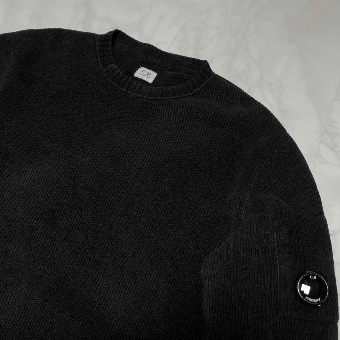 CP컴퍼니 블랙 니트 씨피컴퍼니 스웨터 cpcompany 상품이미지2
