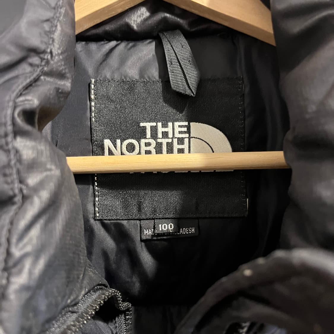 노스페이스 센터로고 700 눕시 패딩 상품이미지9