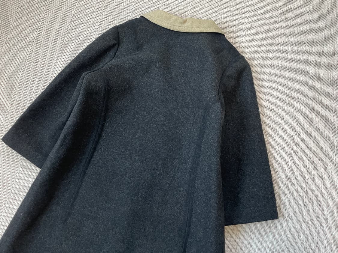 빈티지 핸드 플로럴 울 코트  J03830 상품이미지8