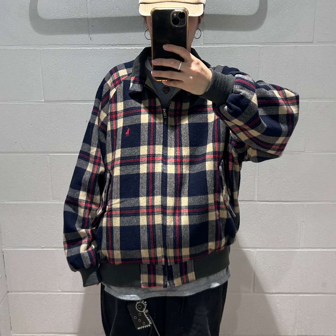 Polo Harrington Check Jacket 상품이미지2