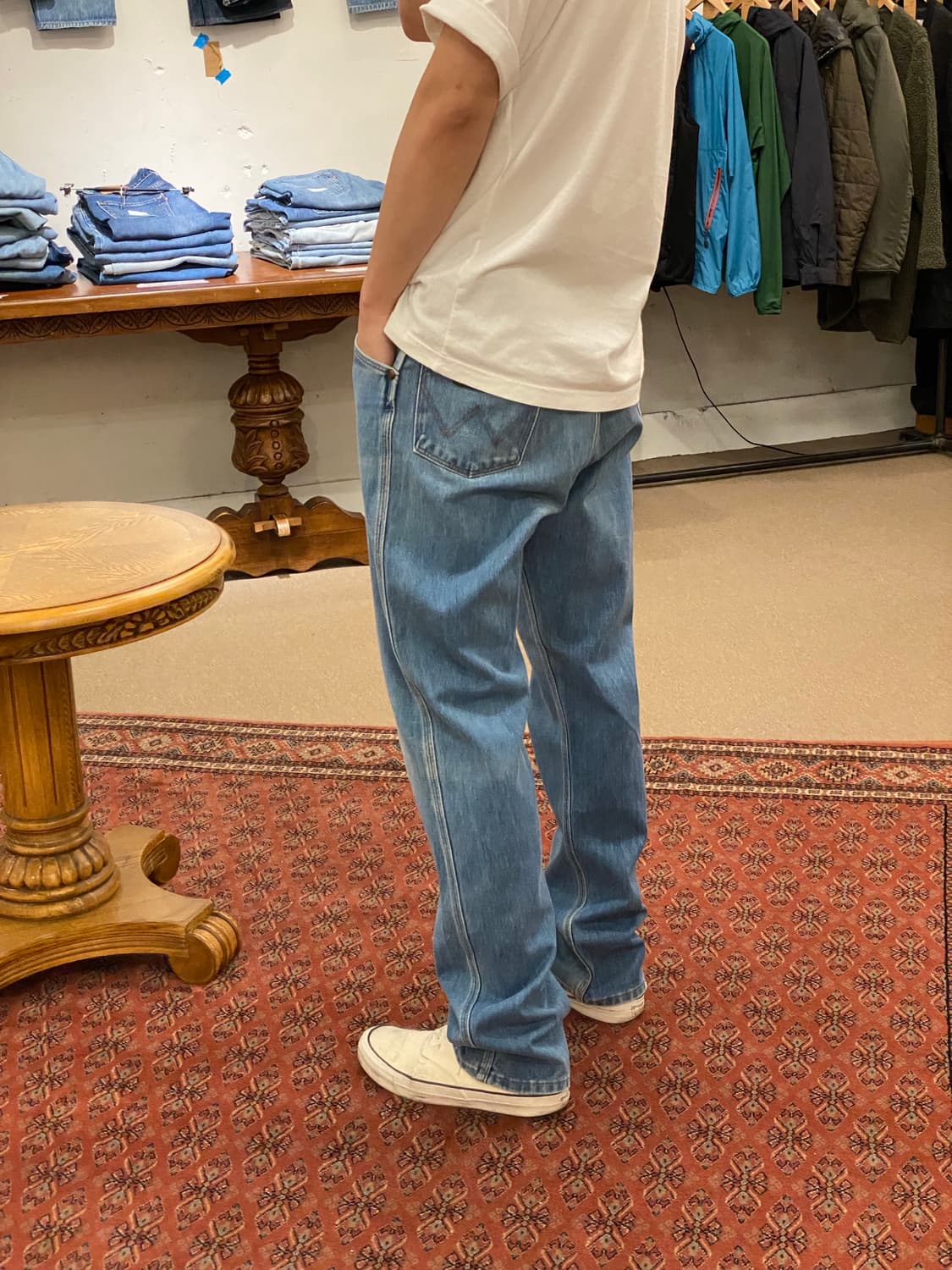 80-90s USA 랭글러 데님 팬츠 (34inch) 상품이미지1