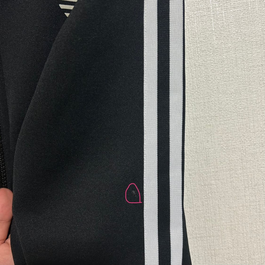 00s 아디다스 플락 후드 집업 져지 블랙 100 상품이미지10